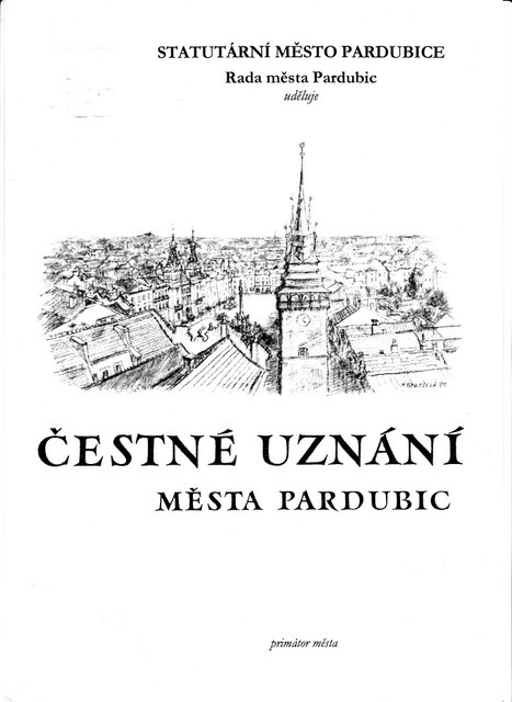čestné uznání 1