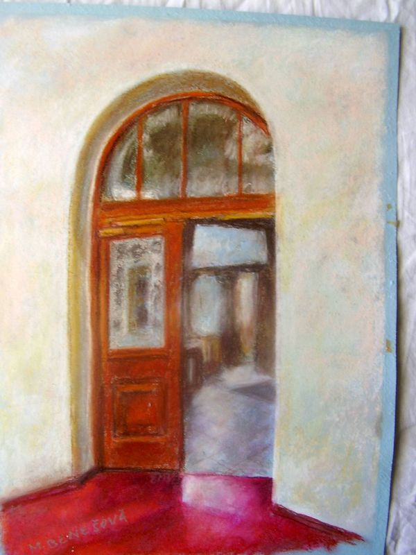 Dveře do vestibulu, 28x39, 3.500,-