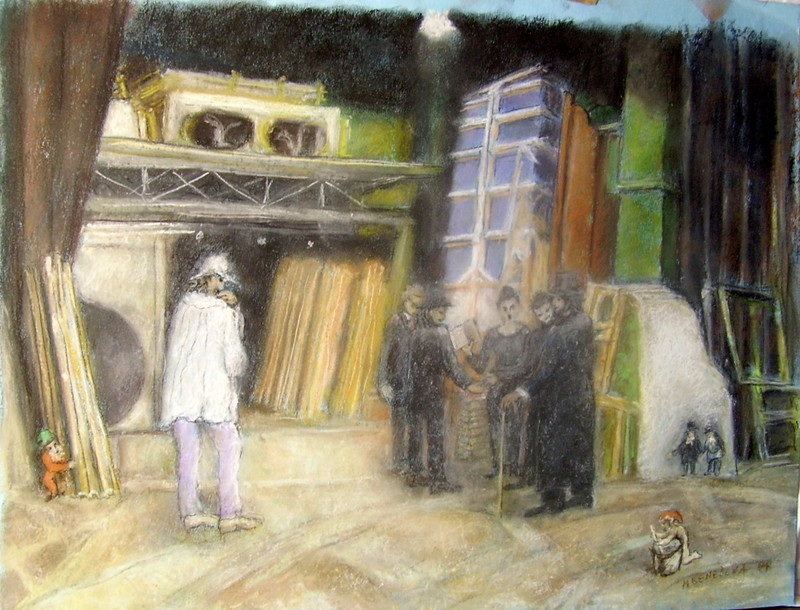 Imaginární porada, 40x45, 5.500,-