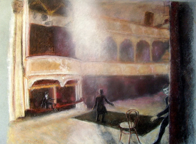 Já a přízraky, 45x53, 10.000,-